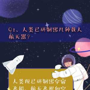 世界航天日｜航天科普知識(shí)問(wèn)答，看你知道多少？